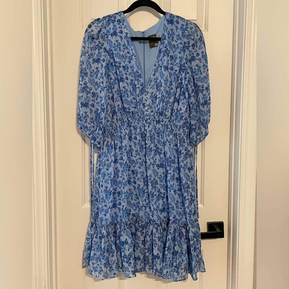 Taylor blue dress